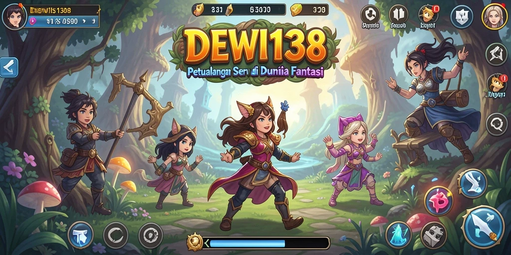 Screenshot gameplay DEWI138 yang menampilkan aksi petualangan seru.
