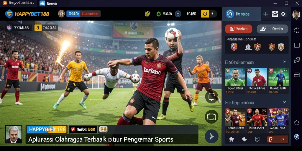 Screenshot utama yang menunjukkan gameplay seru dari HAPPYBET188.
