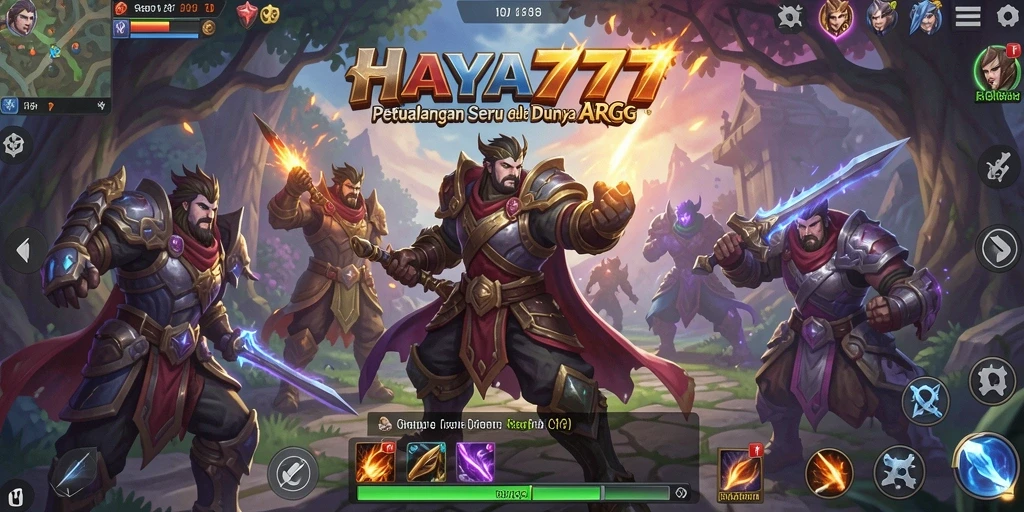 Tampilan gameplay HAYA777 yang mendebarkan dan penuh aksi.