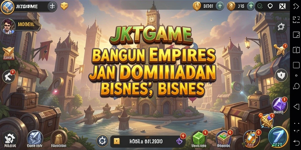 Tampilan gameplay JKTGAME yang menakjubkan dan penuh warna.