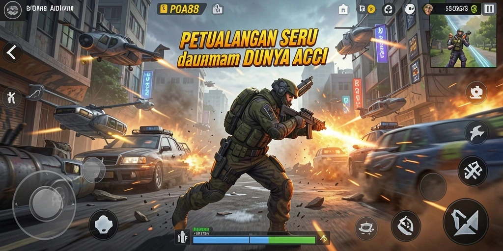 Tangkapan layar POA88 menampilkan pertempuran seru dengan grafis menawan.