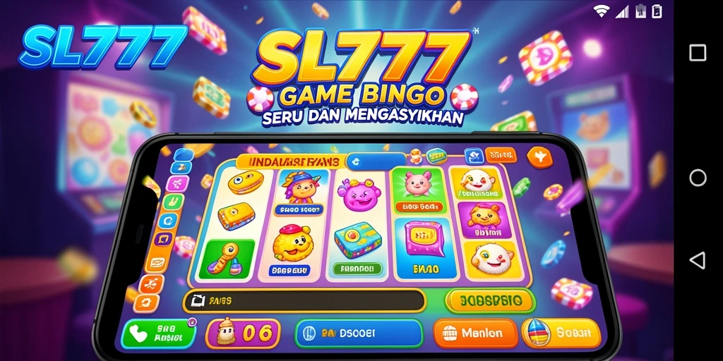 Screenshot utama SL777 menampilkan intensitas permainan Bingo yang seru.